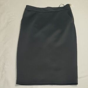 Philosophy Classic Black Pencil Skirt